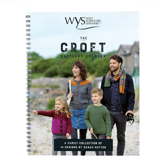 WYS The Croft Colours Pattern Book by Sarah Hatton - valleywools