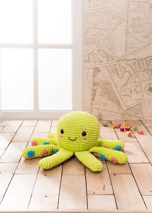 DMC Crochet Pattern, 15380 Octopus