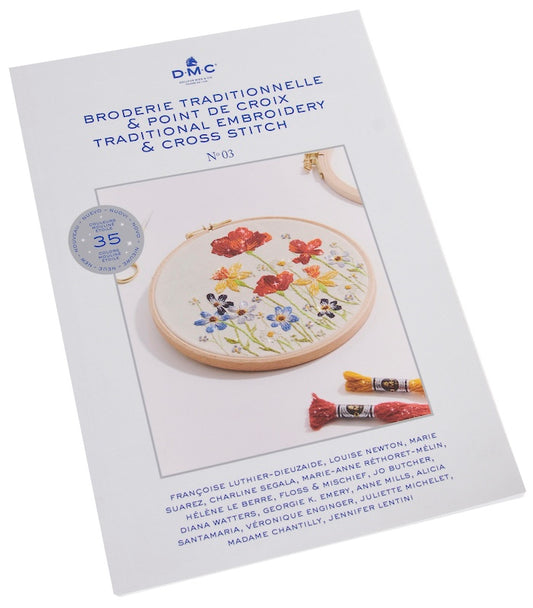 DMC Traditional Embroidery and Cross Stitch Design Book No 3