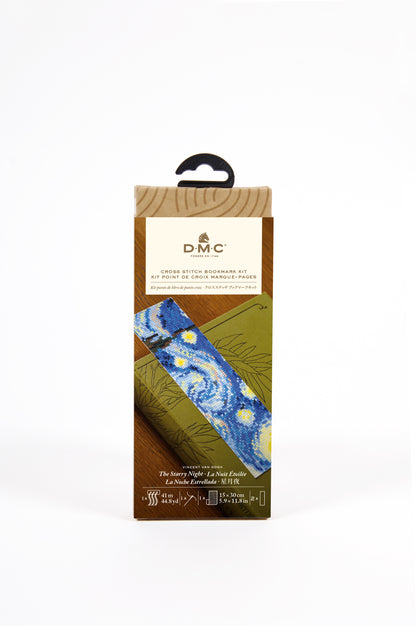 DMC The Starry Night by Van Gogh Cross Stitch Bookmark Kit