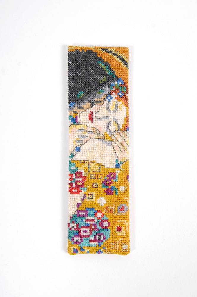 DMC The Kiss by Gustav Klimt Cross Stitch Bookmark Kit