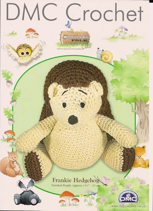 DMC Crochet Petra 3 - Woodland Folk - Frankie Hedgehog