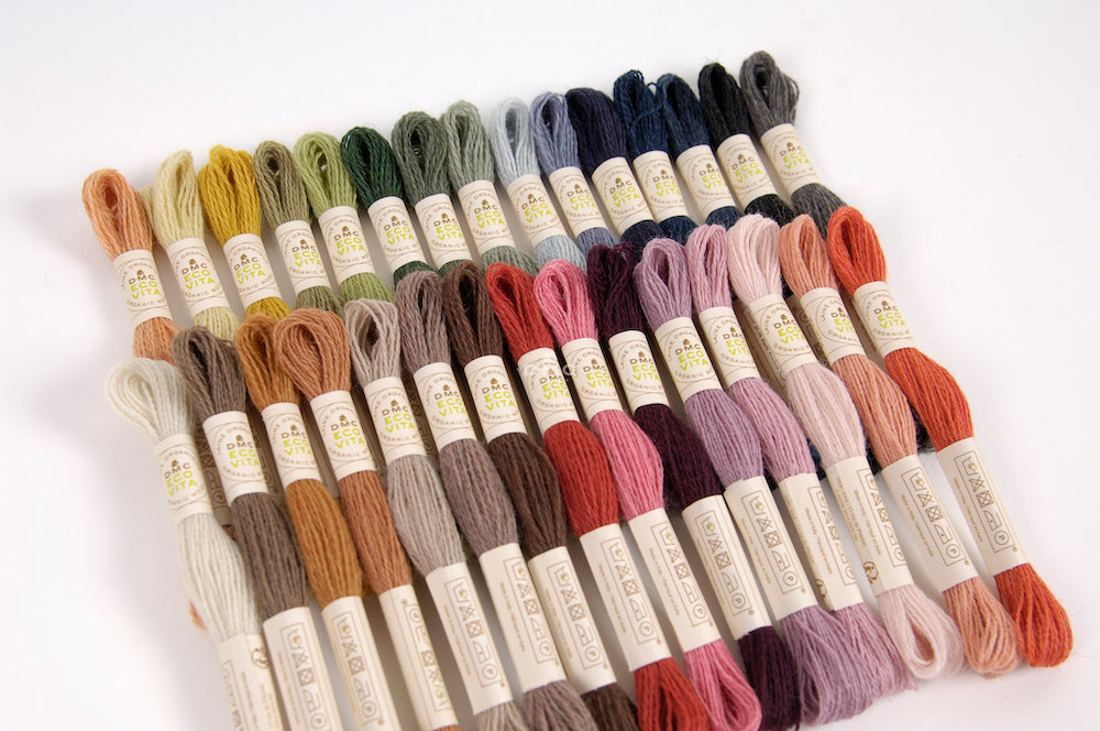 Crewel Wool Embroidery Thread - 40 Colors