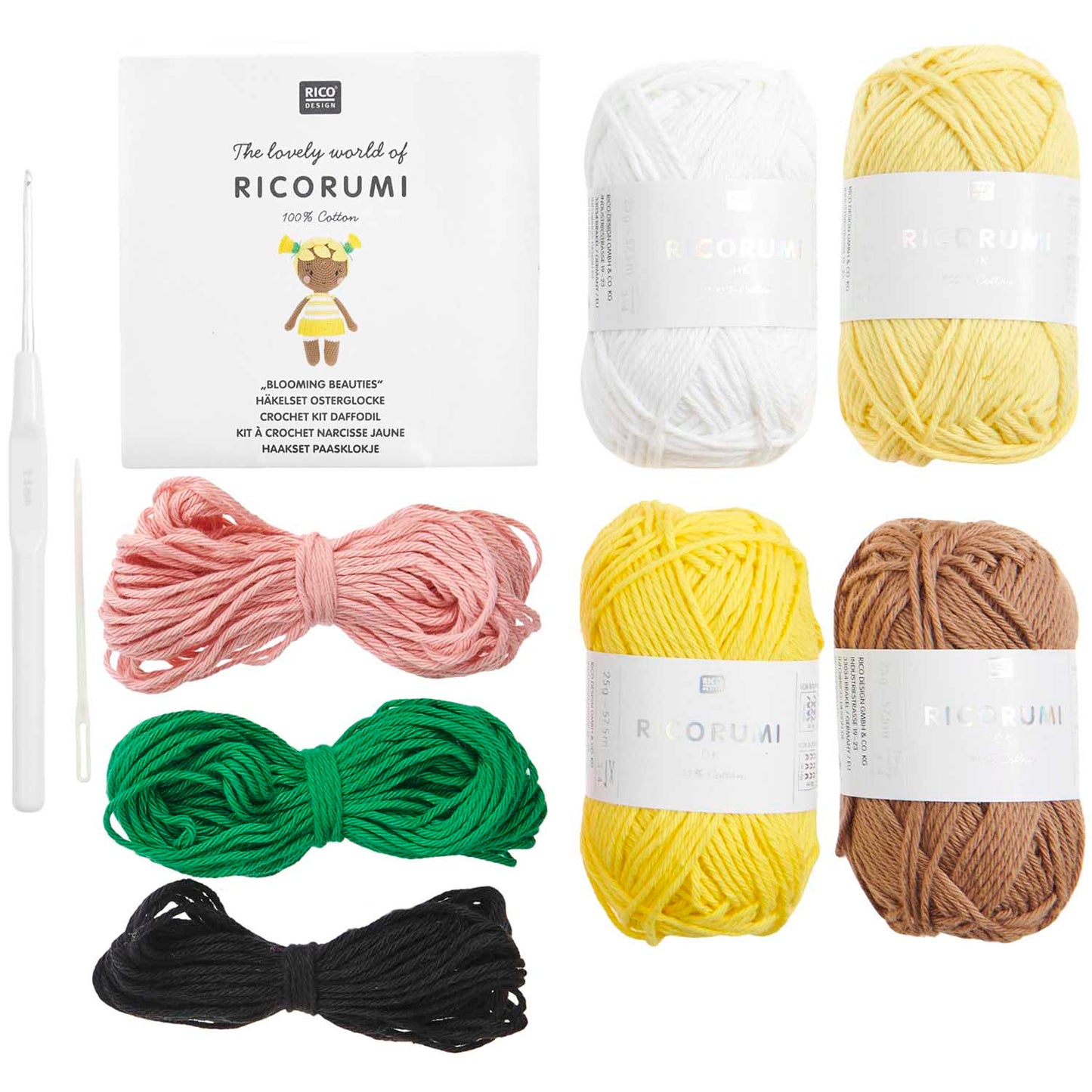 Rico Ricorumi Crochet Kits 'Blooming Beauties'.