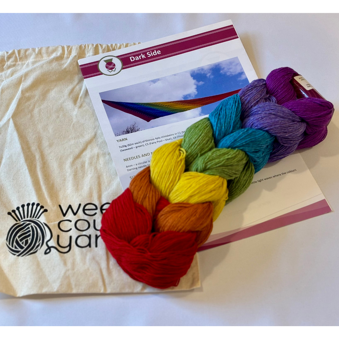 Wee Country Yarns Darkside Shawl Kit