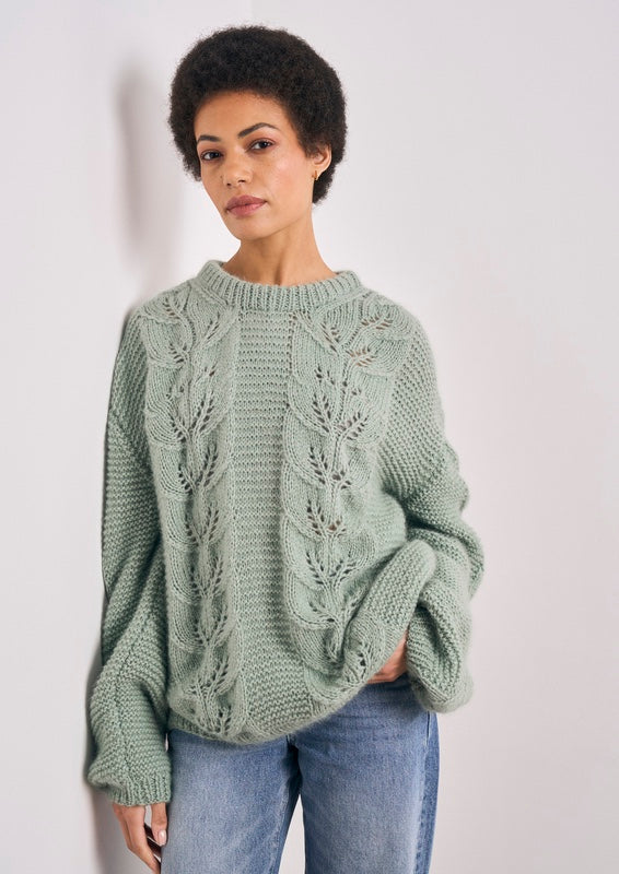 Mode at Rowan Denes Knitting Pattern