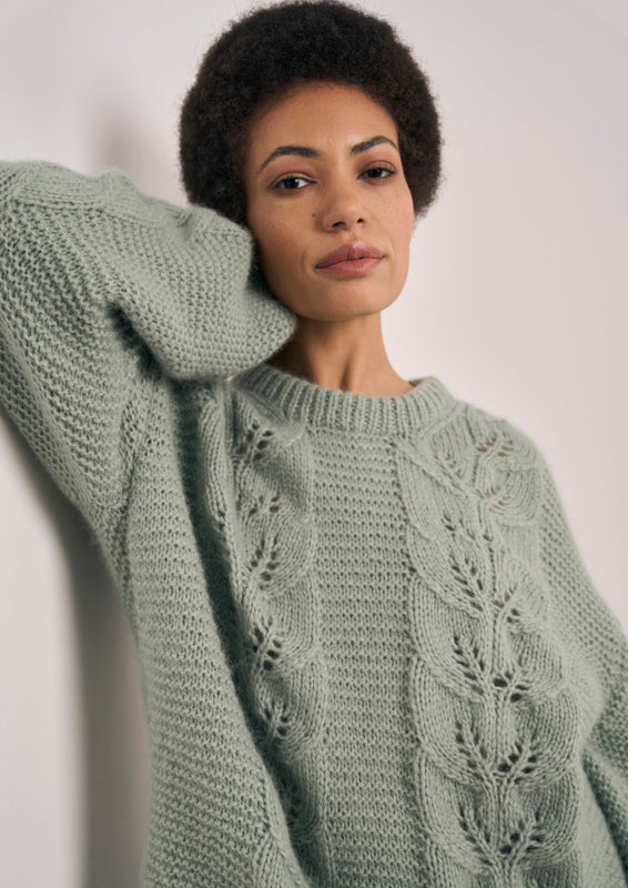 Mode at Rowan Denes Knitting Pattern