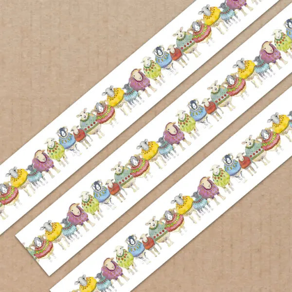 Emma Ball Washi Tape Sheep in Sweaters - valleywools