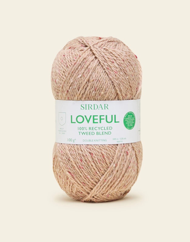 Sirdar Loveful Recycled Tweed DK