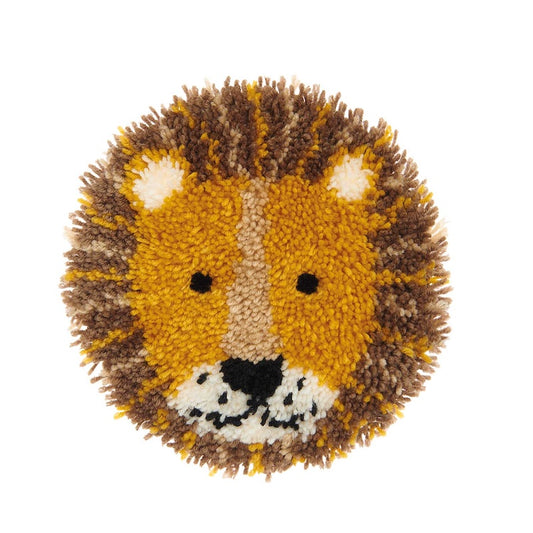 RICO Hooki Hooki Latch Hooking Kit Lion