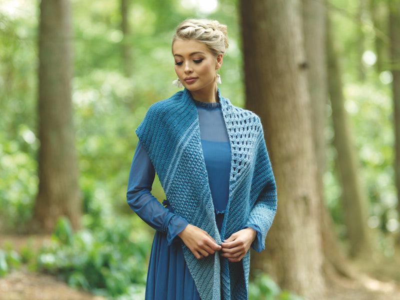 WYS Illustrious Eloise Crochet Shawl by Anna Nikipirowicz - valleywools