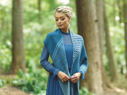 WYS Illustrious Eloise Crochet Shawl by Anna Nikipirowicz - valleywools