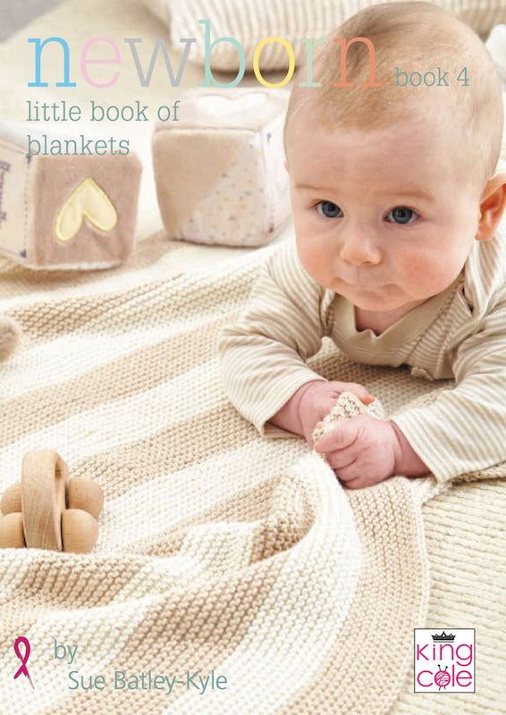 King Cole Newborn Book 4 Little book of Blankets by Sue Batley-Kyle