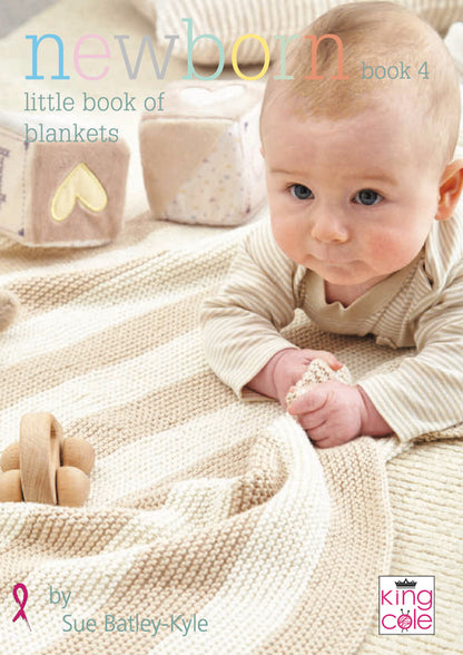 King Cole Newborn Book 4 Little book of Blankets by Sue Batley-Kyle