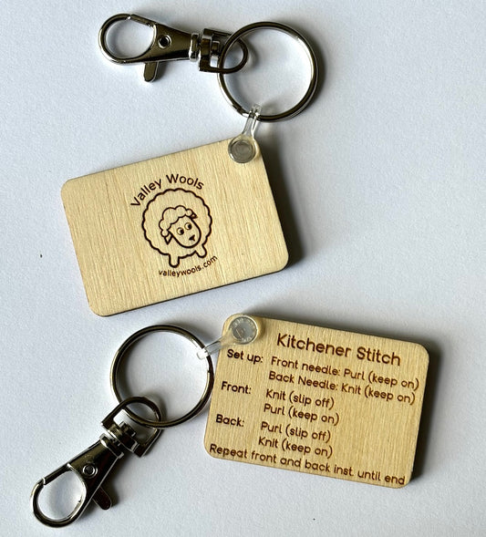 Wooden Kitchener Reminder Key Ring