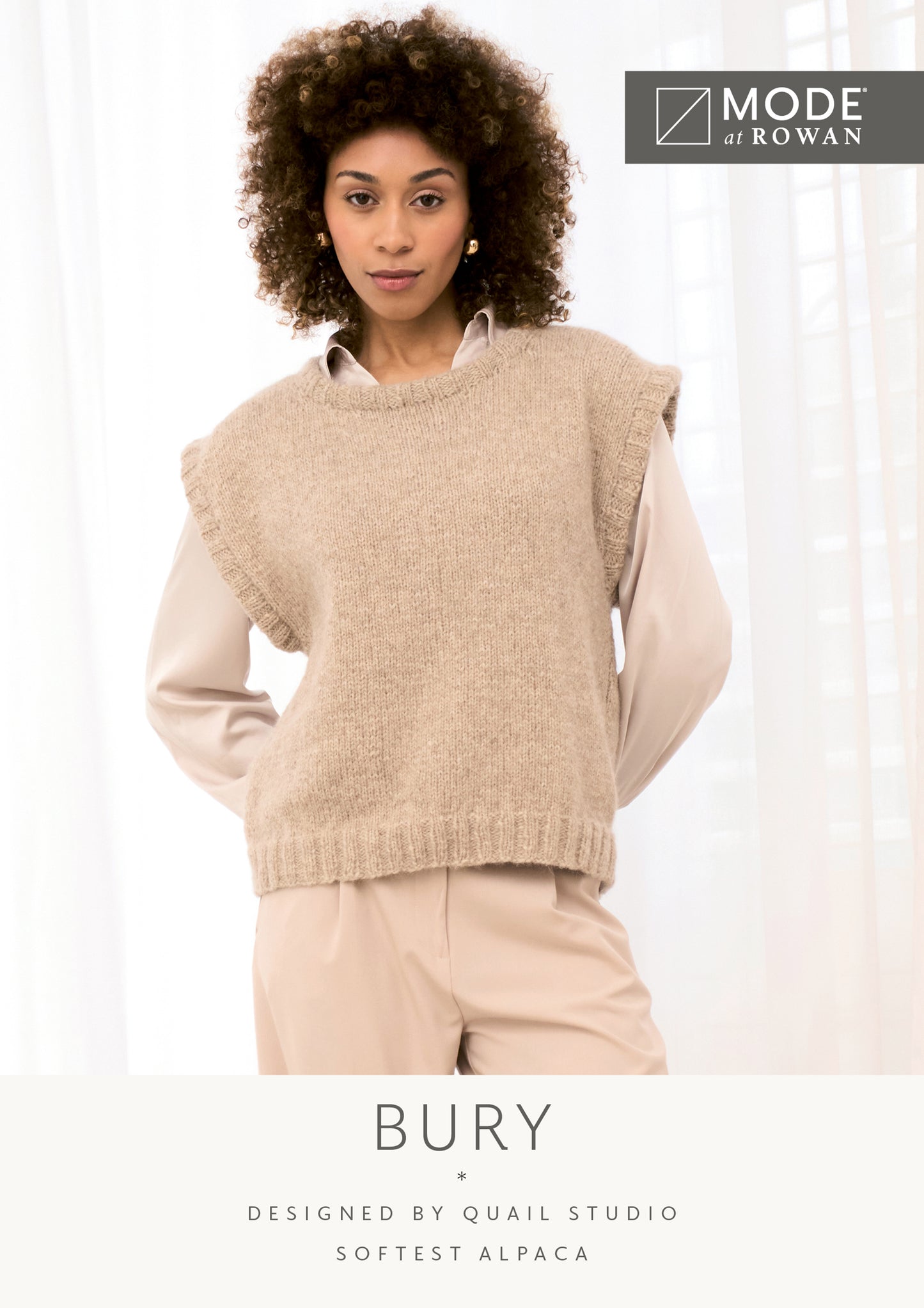 Mode at Rowan Bury Knitting Pattern