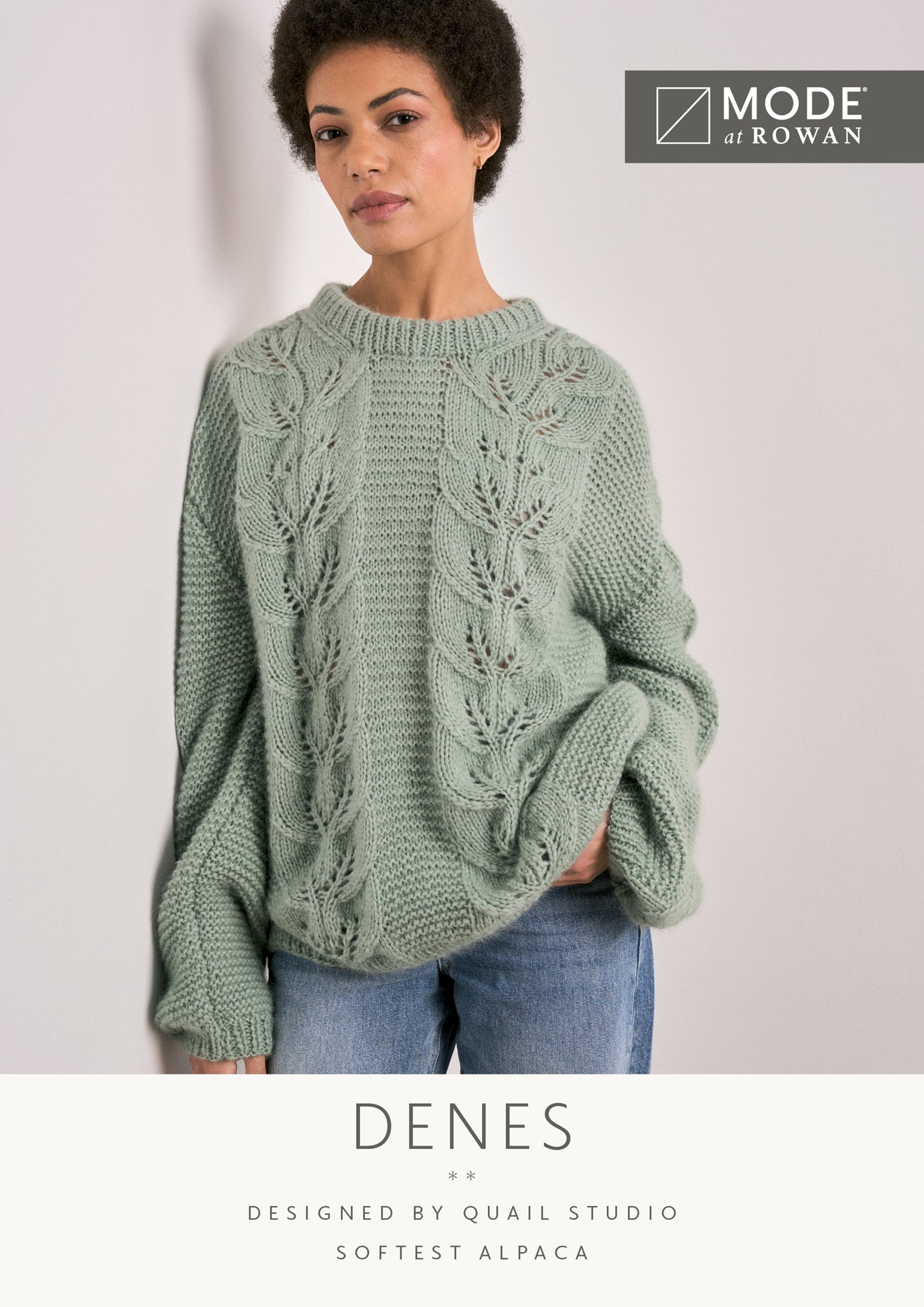 Mode at Rowan Denes Knitting Pattern