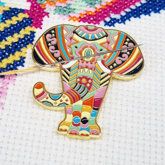 Meloca Designs Mandala Elephant Needle Minder
