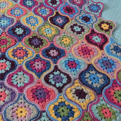 Jane Crow Crochet Pattern - Mystical Lanterns Blanket - valleywools