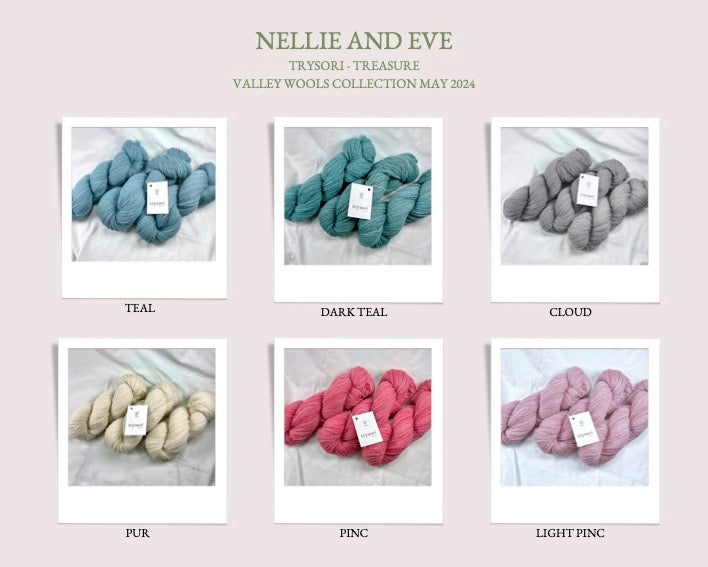 Nellie and Eve Trysori Treasure 4ply