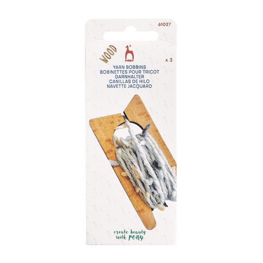 Pony Wooden Yarn Bobbins