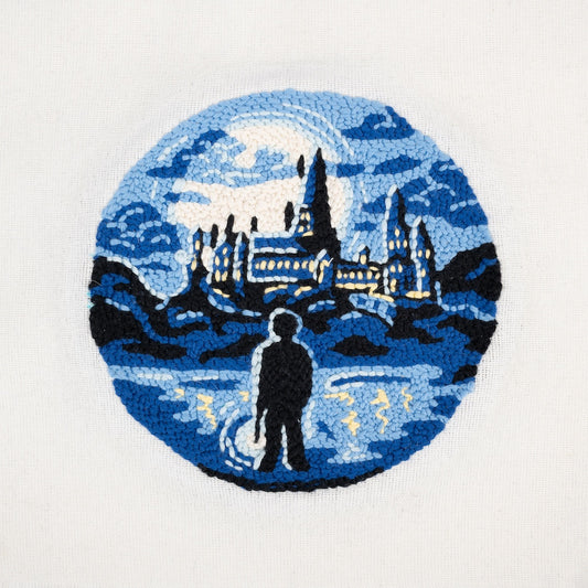 DMC Hogwarts Castle with Harry Potter Punch Needle Kit