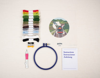 DMC Flying Car Punch Needle Kit