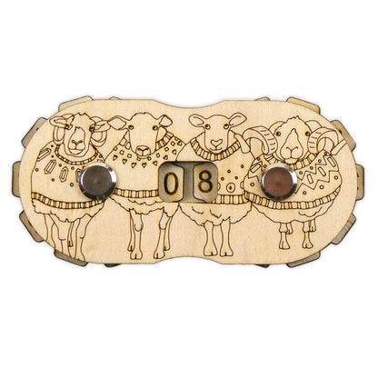 Emma Ball Wooden Row Counters