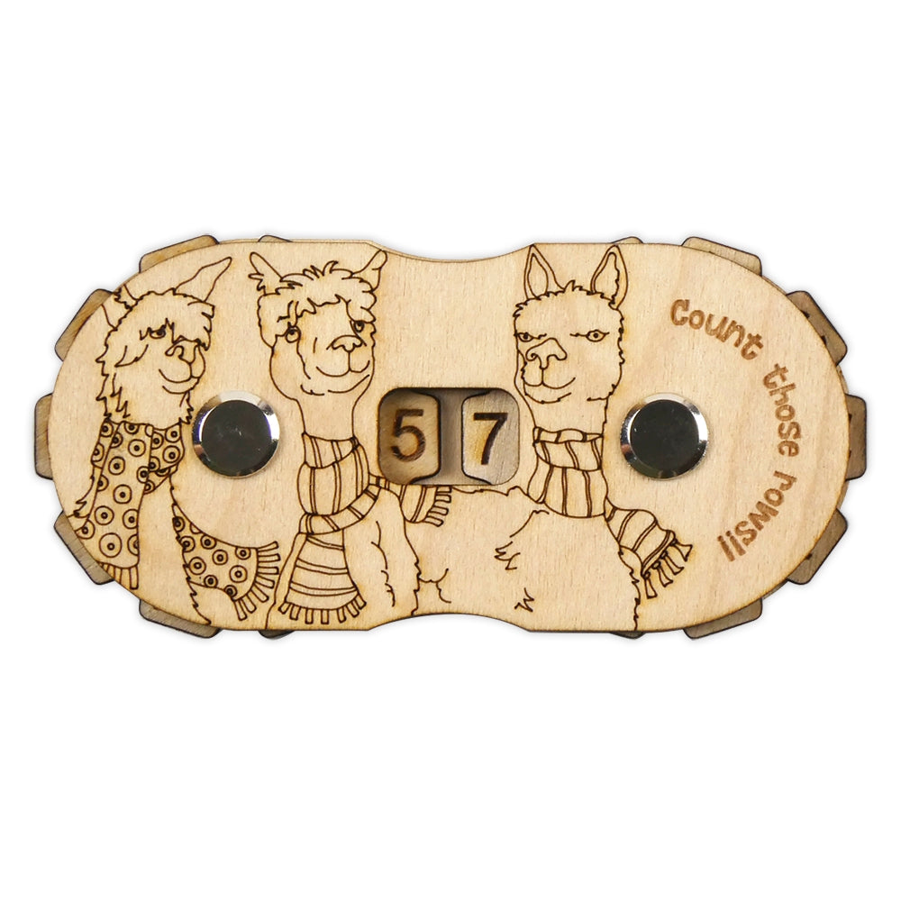 Emma Ball Wooden Row Counters