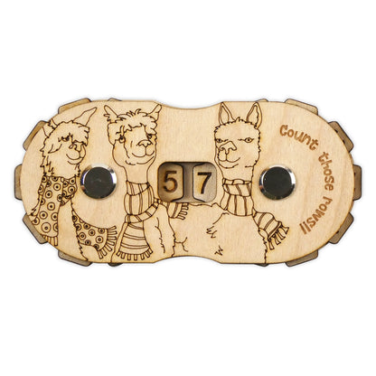 Emma Ball Wooden Row Counters