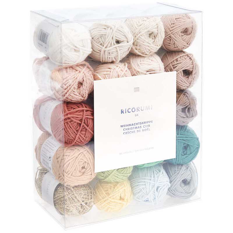 Rico Ricorumi Christmas Crib Yarn Bundle - valleywools