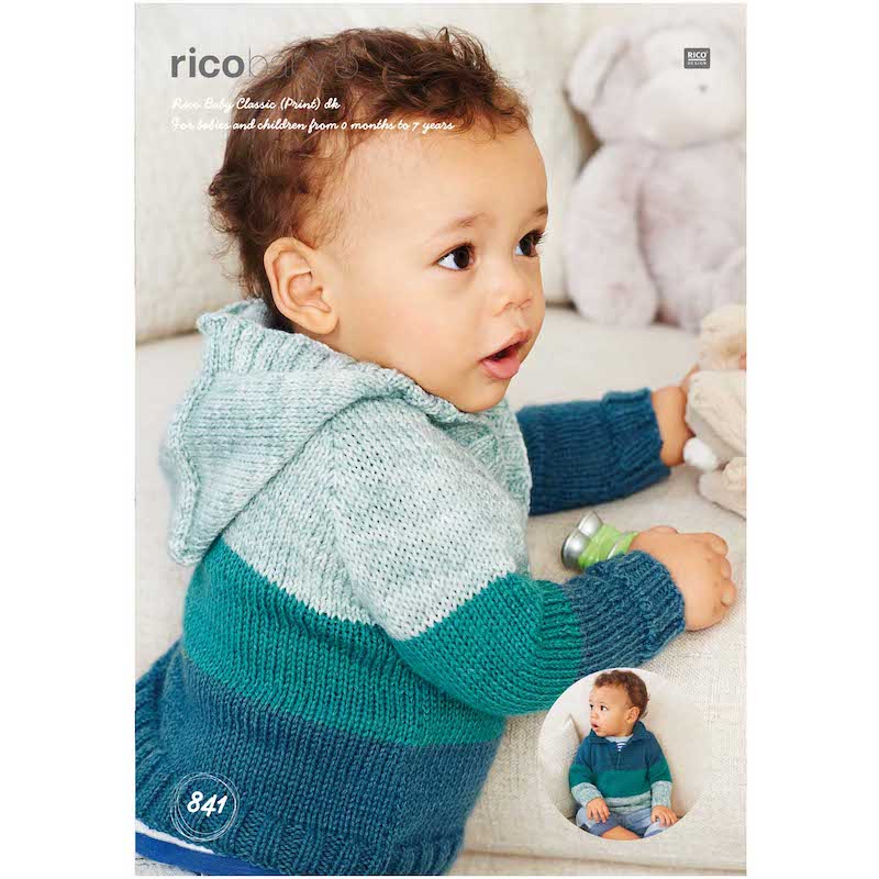 Rico Baby Knitting  Pattern 841 Sweaters (DK)