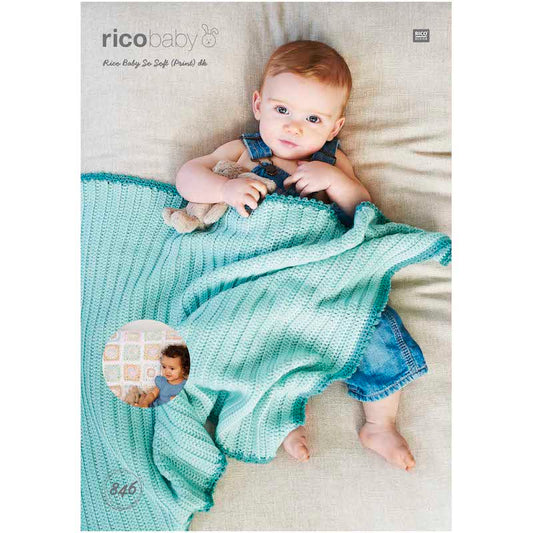 Rico Baby So Soft DK 846 Baby Blankets Crochet