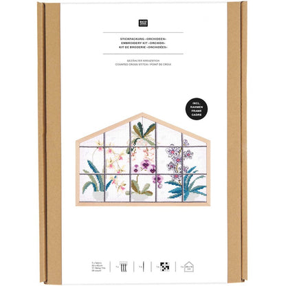 Rico Orchids Embroidery Kit