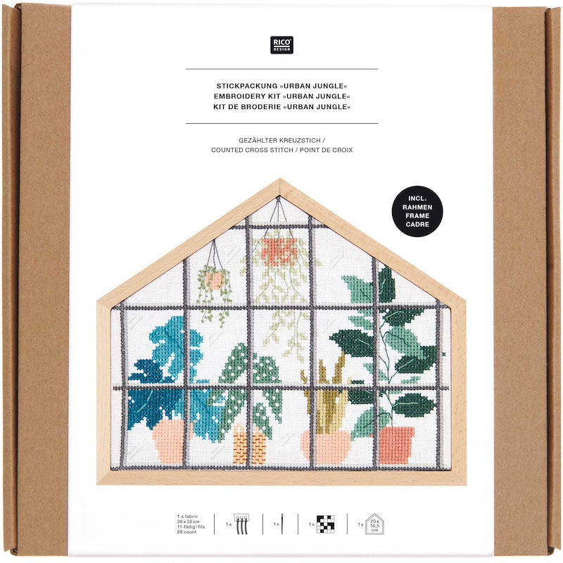 Rico Urban Jungle Embroidery Kit