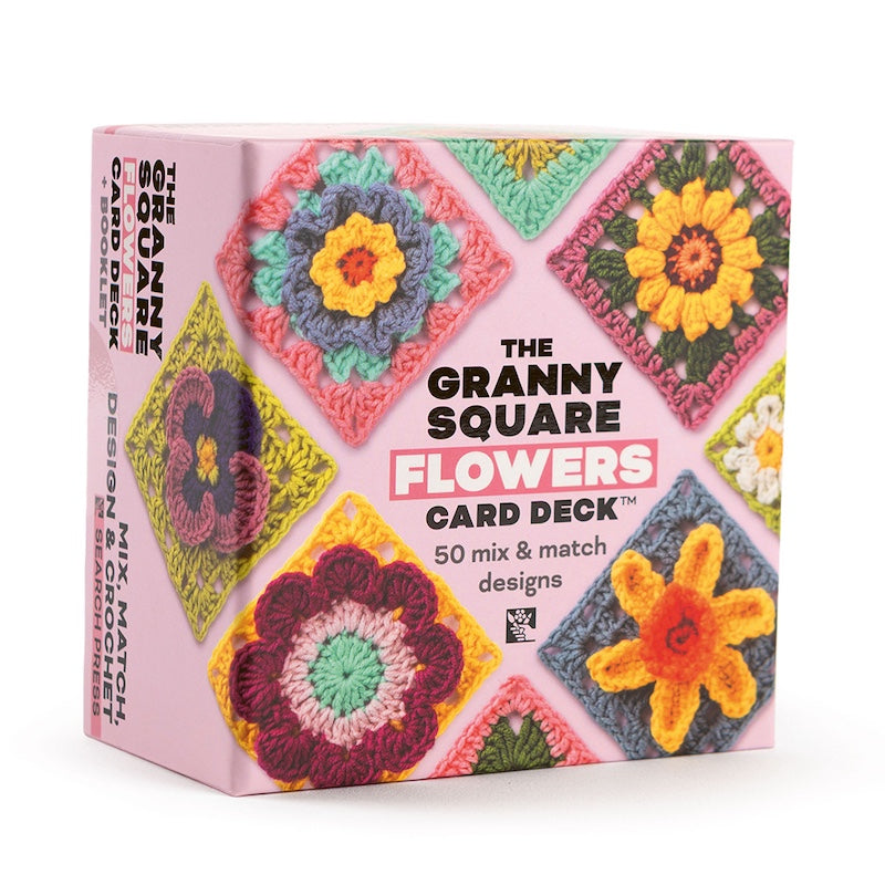 The Granny Square Flowers Card Deck by Claire Montgomerie