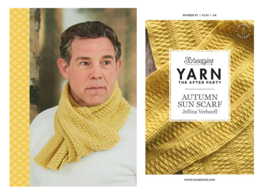 Scheepjes Yarn The After Party 87 Autumn Sun Scarf (Crochet)