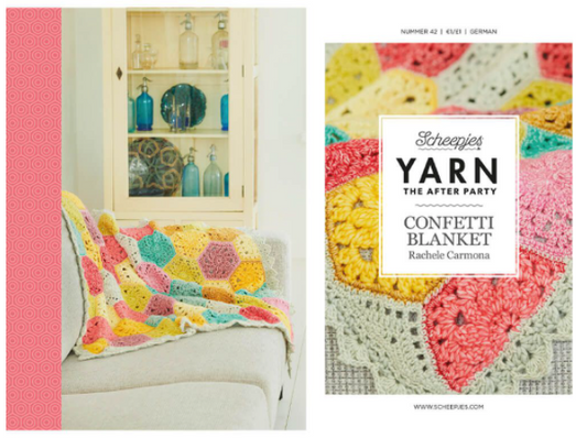 Scheepjes Yarn The After Party 42 Confetti Blanket (Crochet)