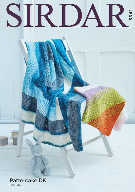 Sirdar Snuggly Pattercake 5341 Blanket