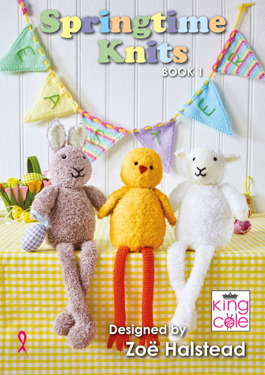 King Cole Springtime Knits Book 1 by Zoe Halstead