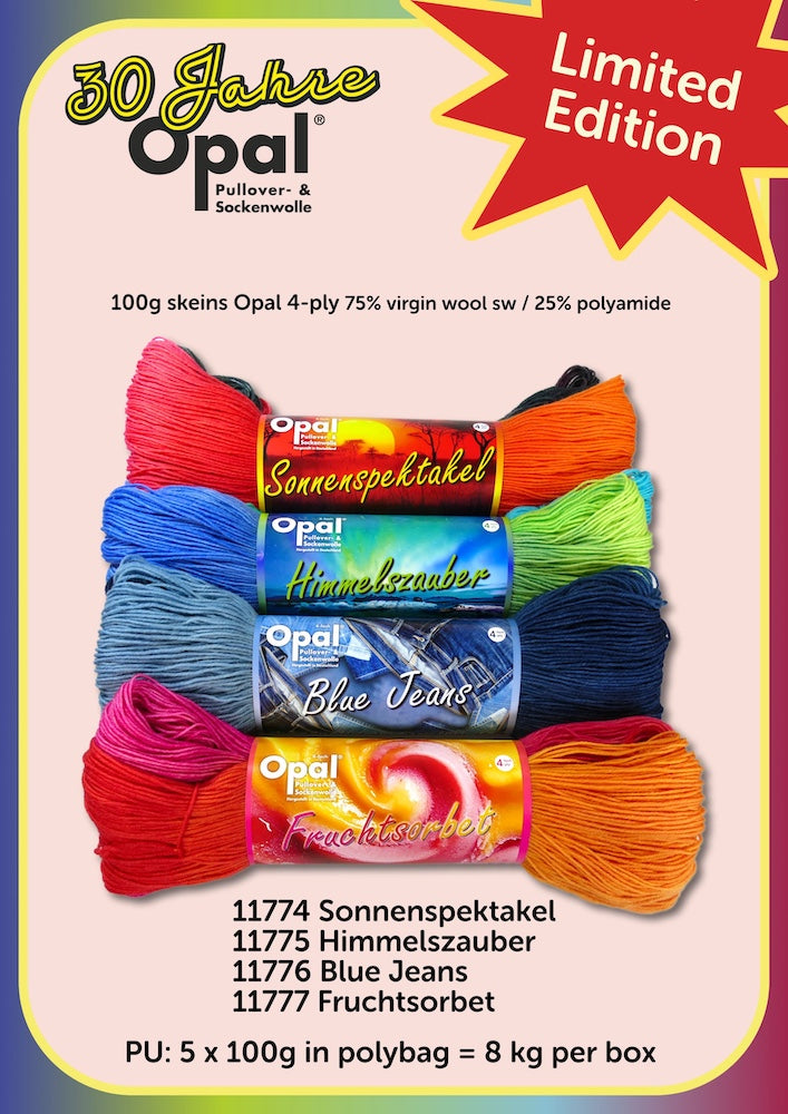 Opal Strangfarung 4ply (Strand dyed)