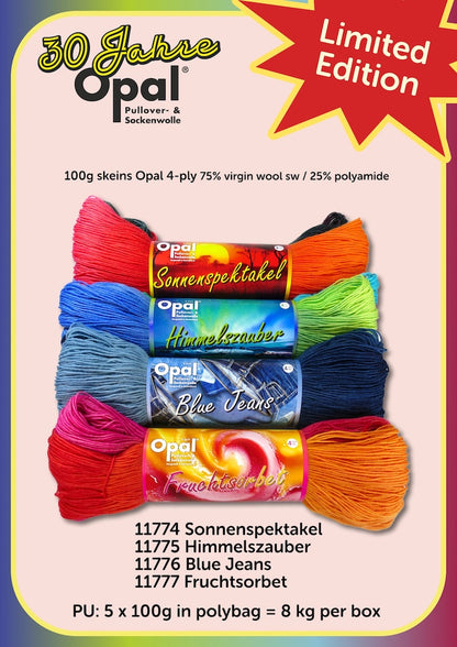 Opal Strangfarung 4ply (Strand dyed)