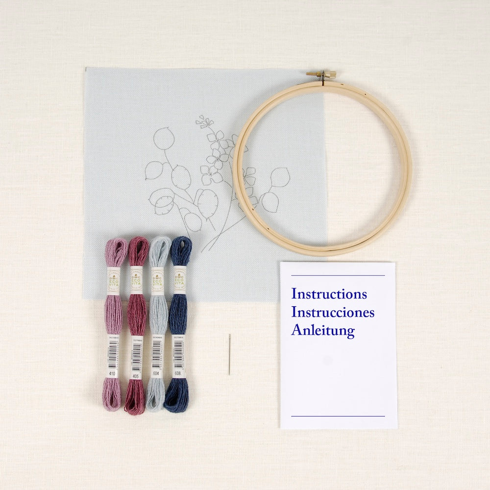 Lunaria - Embroidery Kit by Marie Dominique Procureur
