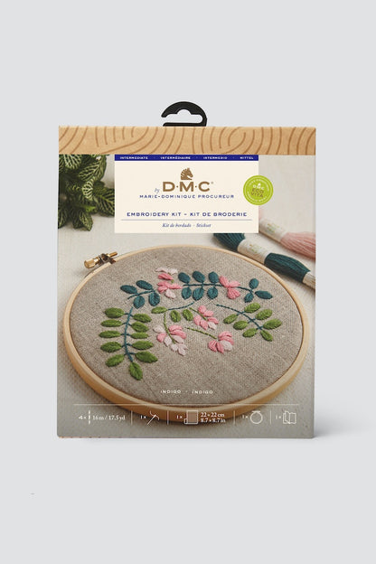 Indigo Embroidery Kit by Marie Dominique Procureur