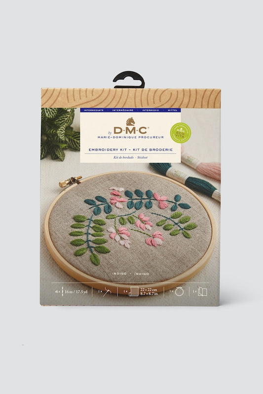 Indigo Embroidery Kit by Marie Dominique Procureur