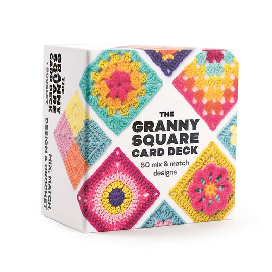 The Granny Square Card Deck by Claire Montgomerie