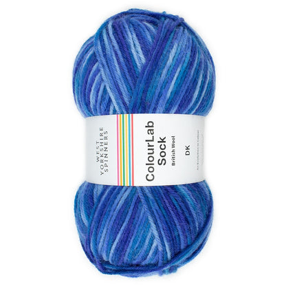 WYS Colourlab Sock DK - Good Vibrations Sock Pattern by Winwick Mum