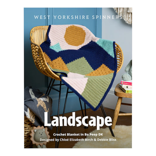 WYS Bo Peep Landscape Crochet Blanket