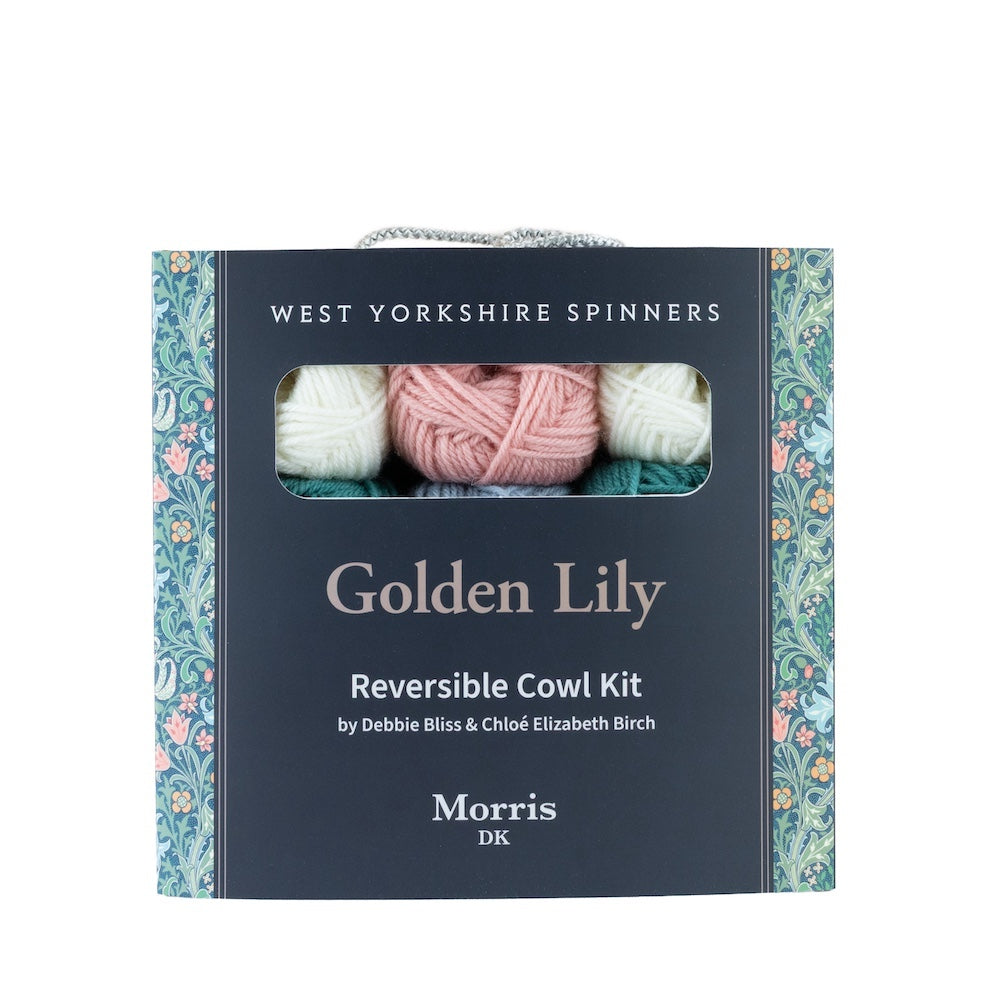 West Yorkshire Spinners Golden Lily Reversible Cowl Kit