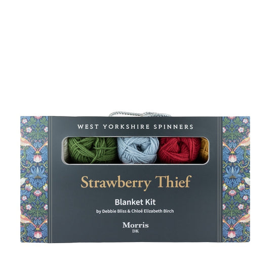 West Yorkshire Spinners Strawberry Thief Blanket Kit